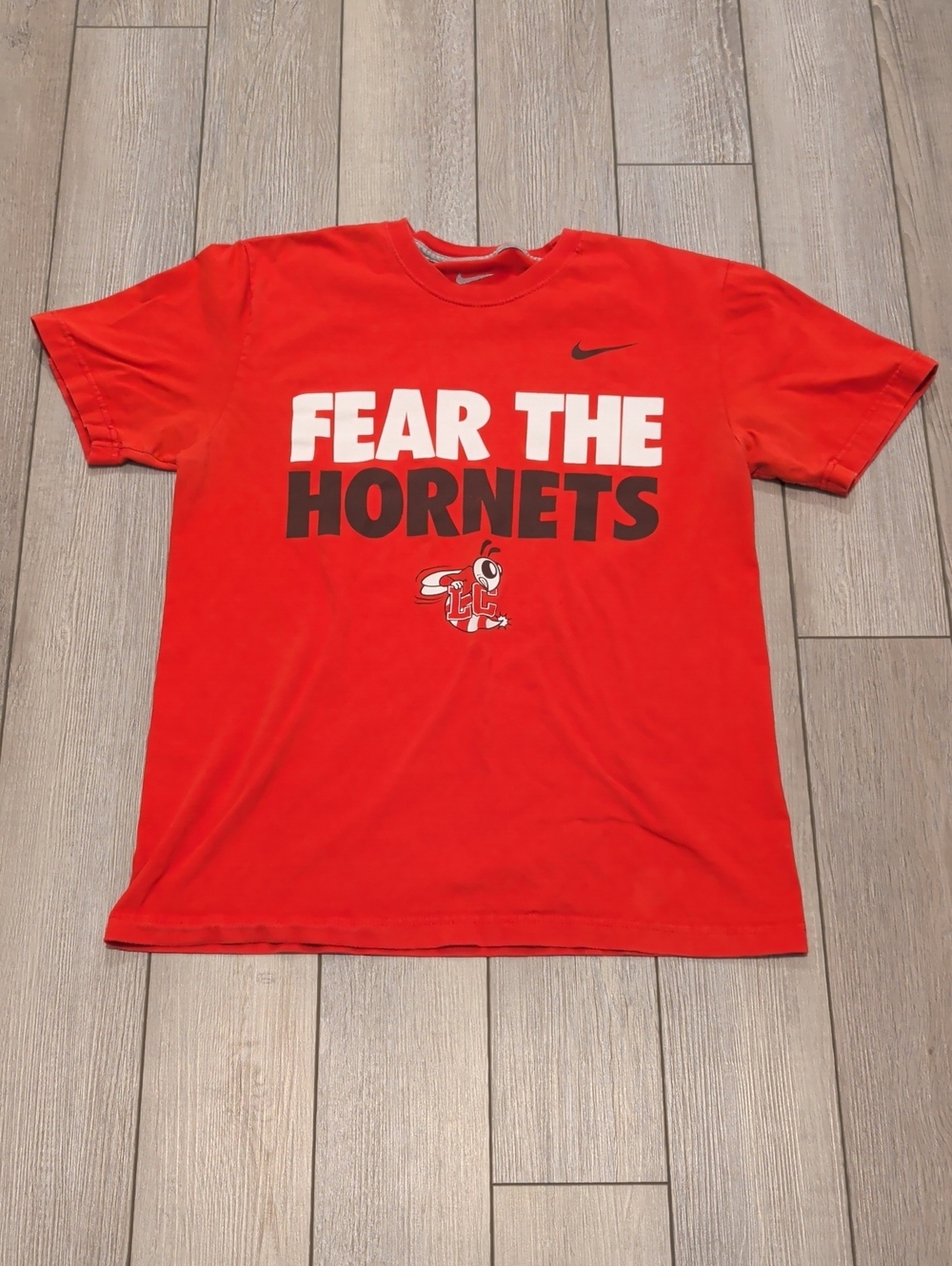 Nike Red 'FEAR THE HORNETS' Lynchburg College T-shirt